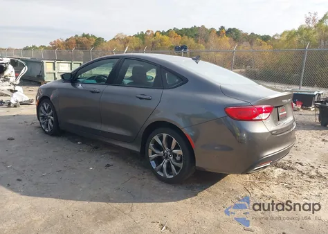 2015 Chrysler 200 S из США, поврежденный, VIN 1C3CCCDGXFN615457